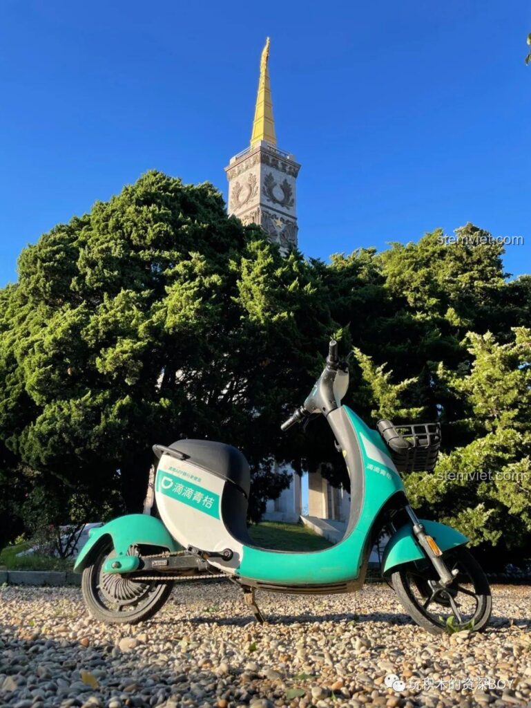 Mô hình xe điện Didi Qingju thực tế, nguồn cảm hứng cho bộ lắp ráp xe điện chia sẻ ZHEGAO QL1268.