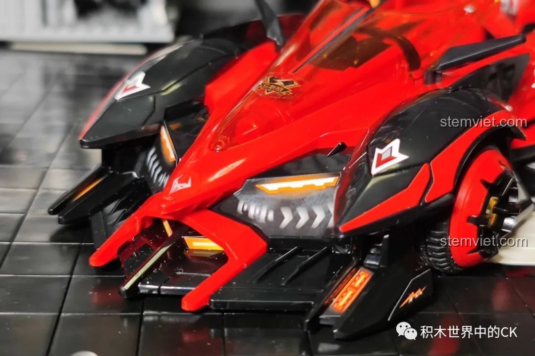 Hộp xe đua QQ Phi Xa S-Phá Hiểu Giả 74034, đánh giá đồ chơi lắp ráp điều khiển từ xa Enlighten.