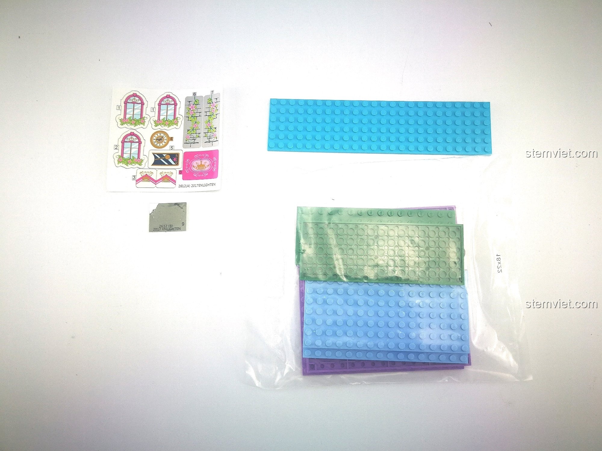 Xe ngựa hoàng gia và nhân vật từ túi số 1 của bộ Enlighten 2612