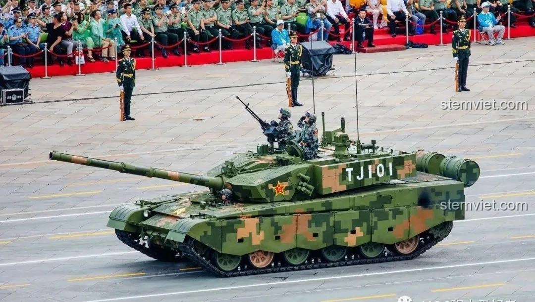 Hình ảnh xe tăng chủ lực 99A thực tế, biểu tượng sức mạnh quân sự, truyền cảm hứng cho bộ lắp ráp COGO 13384.