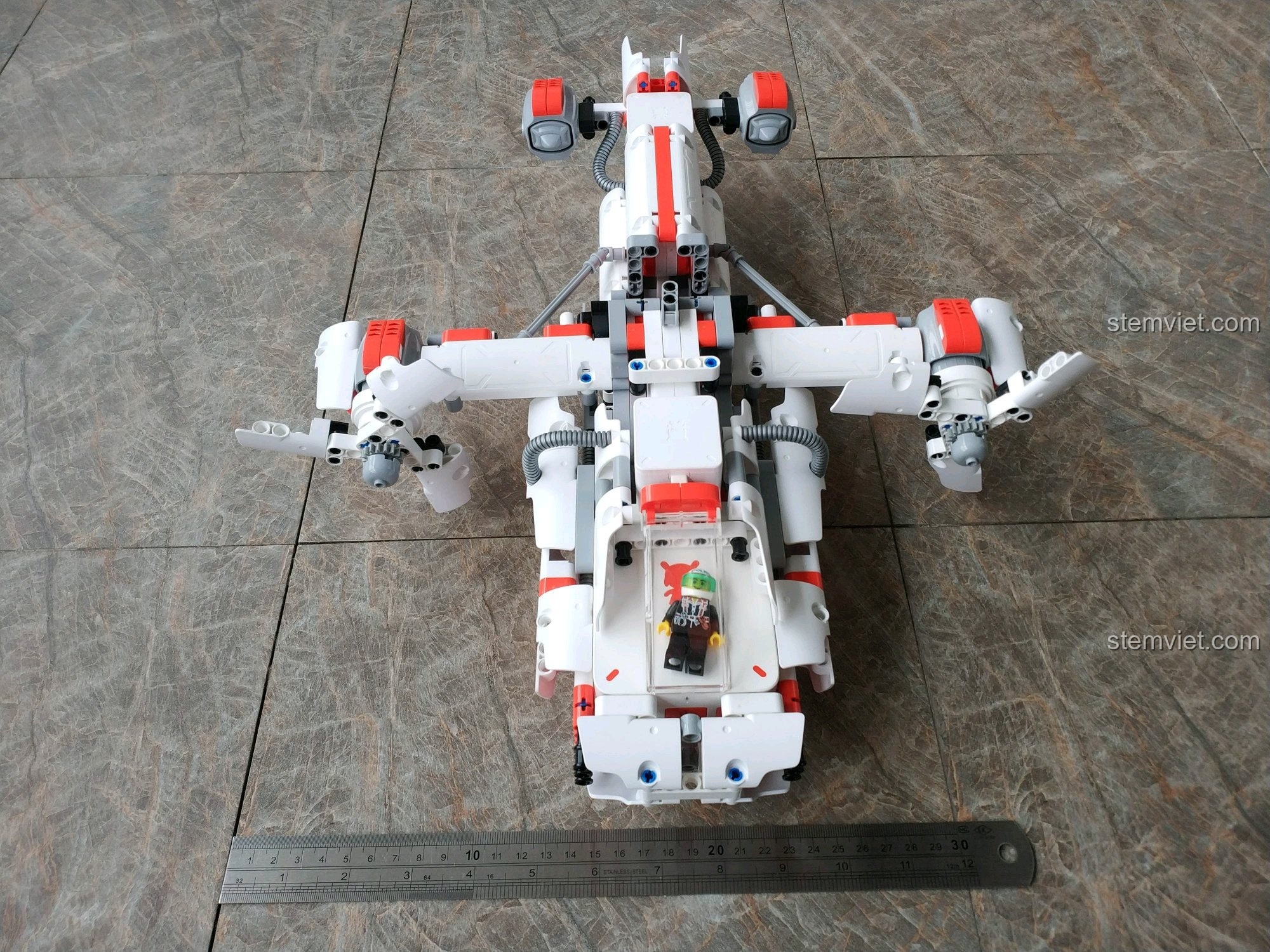 Robot Lắp Ghép Xiaomi MITU JMJQR01IQI - Phiên bản máy bay có người lái
