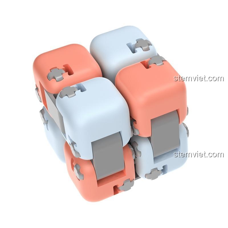 Xiaomi 米兔指尖积木 - Mô hình lắp ghép màu hồng và xanh dương