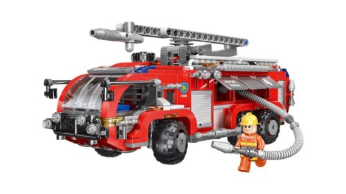 Bộ lắp ráp Xingbao XB-03028 Xe Cứu Hỏa Sân Bay 757 mảnh chất lượng cao cho bé trai 6 tuổi giá tốt