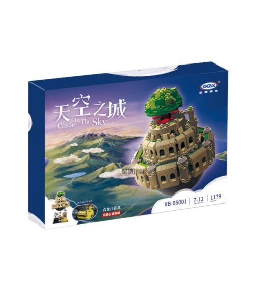 Bộ lắp ghép Lâu Đài Trên Không Xingbao XB-05001, đồ chơi lắp ráp mô hình Lâu Đài Bay Laputa 1179 mảnh, phù hợp bé trai bé gái 7-12 tuổi, giá tốt