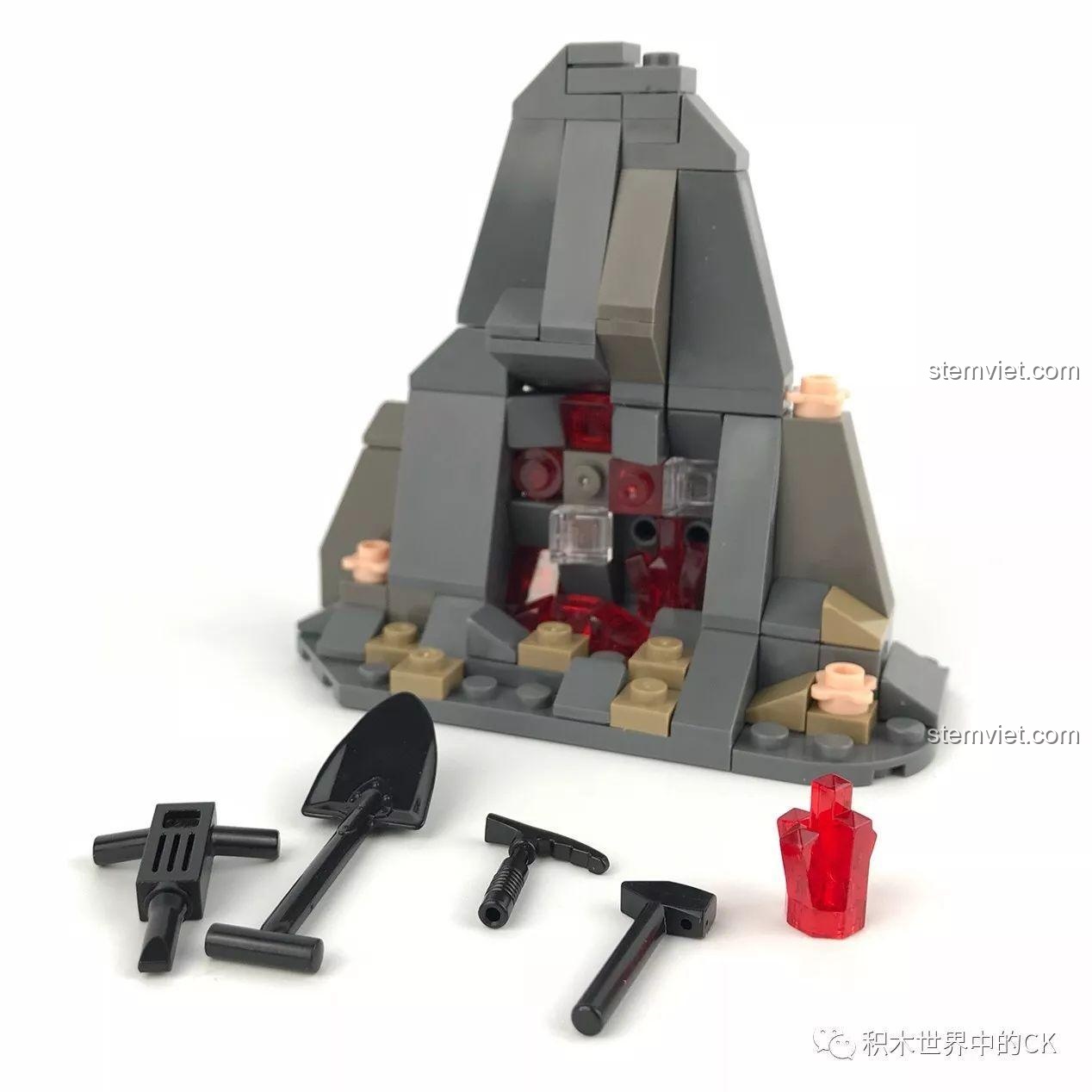 Minifigure lính từ bộ lắp ghép Xe Cát Quân Đội Xingbao XB-06010, chi tiết trang phục quân sự