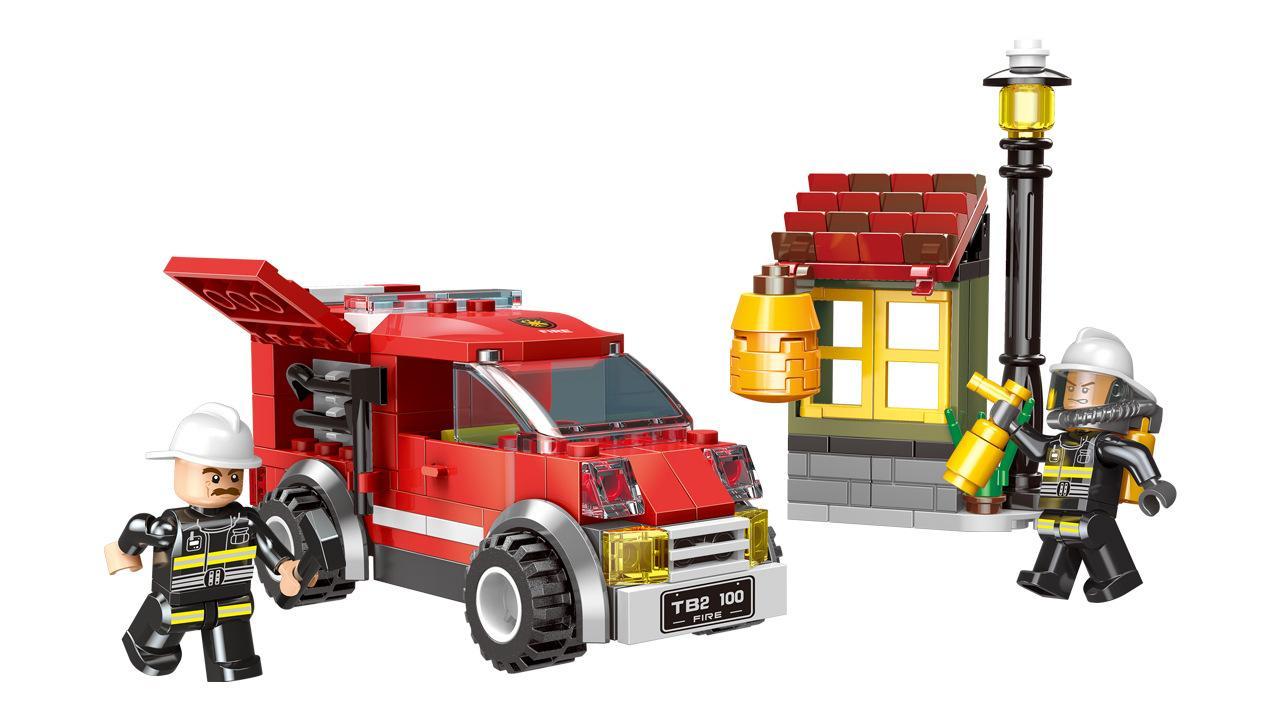 Bộ đồ chơi xe cứu hỏa XINGBAO XB-14001