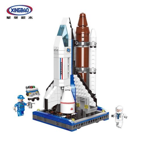 Bộ lắp ghép Tàu Con Thoi Xingbao XB-16004, mô hình phi thuyền không gian chi tiết, đồ chơi lắp ráp cho bé trai 6 tuổi, giá tốt.