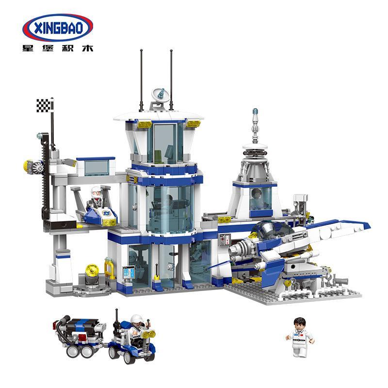 Bộ lắp ghép XINGBAO XB-16006 Căn cứ không gian, đồ chơi lắp ráp Trạm không gian cho bé trai 6 tuổi, giá tốt