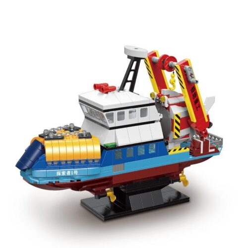 Bộ lắp ghép Tàu Khảo Sát Cực Địa Xingbao XB-18010, đồ chơi mô hình tàu nghiên cứu cực địa cho bé trai 6 tuổi, giá tốt.