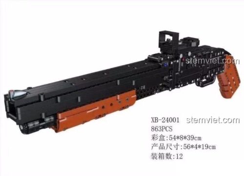 Kích thước chi tiết của mô hình súng Winchester M1887 XINGBAO XB-24001, bộ lắp ghép súng đồ chơi chân thực, phù hợp cho thanh niên đam mê quân sự.