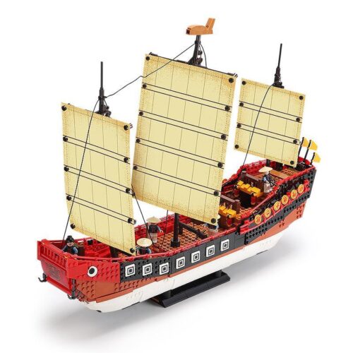 Bộ lắp ghép Thuyền Buồm Quảng Đông XINGBAO XB-25001, đồ chơi mô hình cho bé trai 6 tuổi, chất lượng cao, giá tốt.