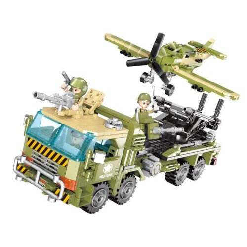 bộ lắp ghép Xe Phóng Máy Bay Không Người Lái Quân Sự XINGBAO XB-50025, đồ chơi mô hình quân sự cho bé trai 6 tuổi, giá tốt