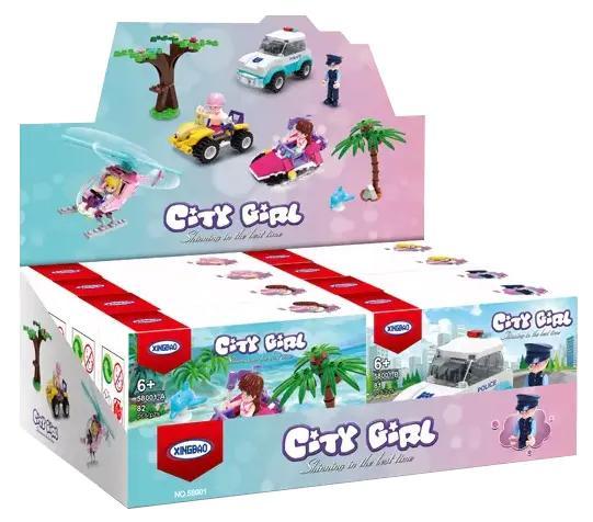 Hộp trưng bày bộ lắp ghép Xingbao XB-58001 City Girl cho bé gái 6 tuổi giá rẻ, một lựa chọn đồ chơi xếp hình Xingbao tuyệt vời.