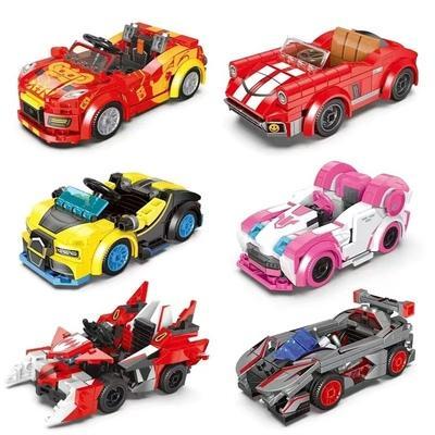 Bộ lắp ráp XINGBAO XB-62002A Xe Đua Karting cho bé trai 6 tuổi, đồ chơi mô hình xe đua giá tốt, giúp phát triển tư duy sáng tạo.