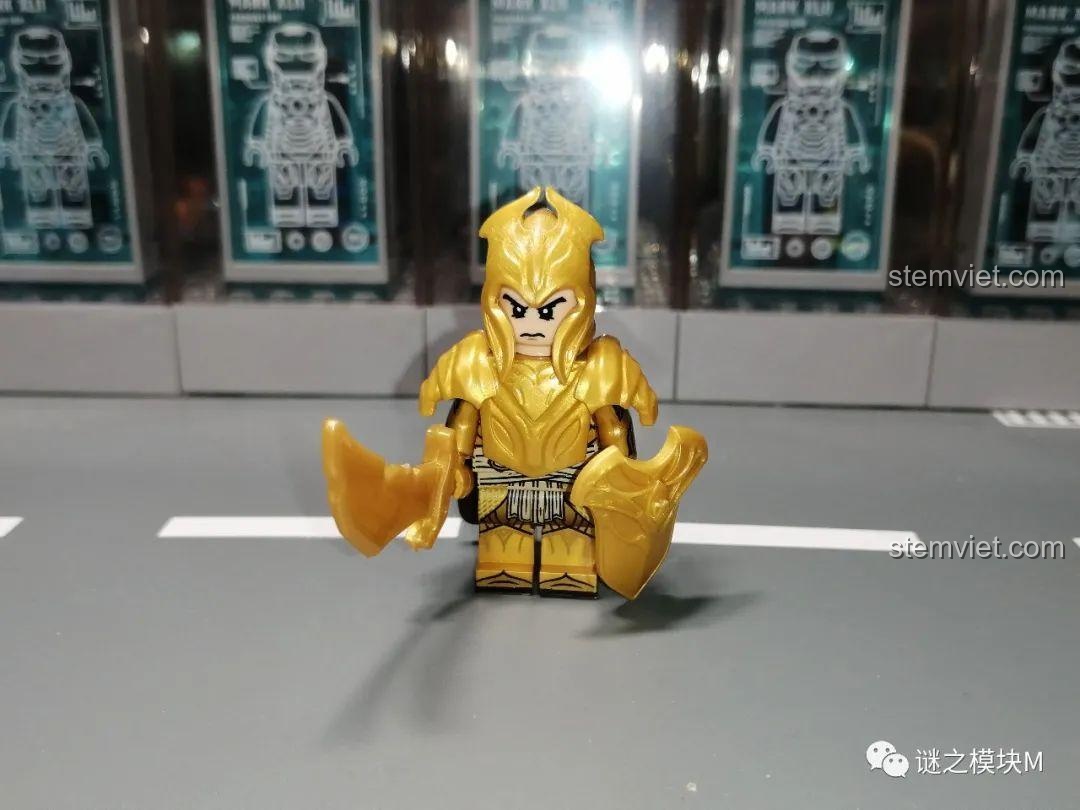 Đồ chơi mô hình XINH 1727 Minifigure Lính Gác Tinh Linh, đồ chơi cho bé trai 8 tuổi, chi tiết tinh xảo