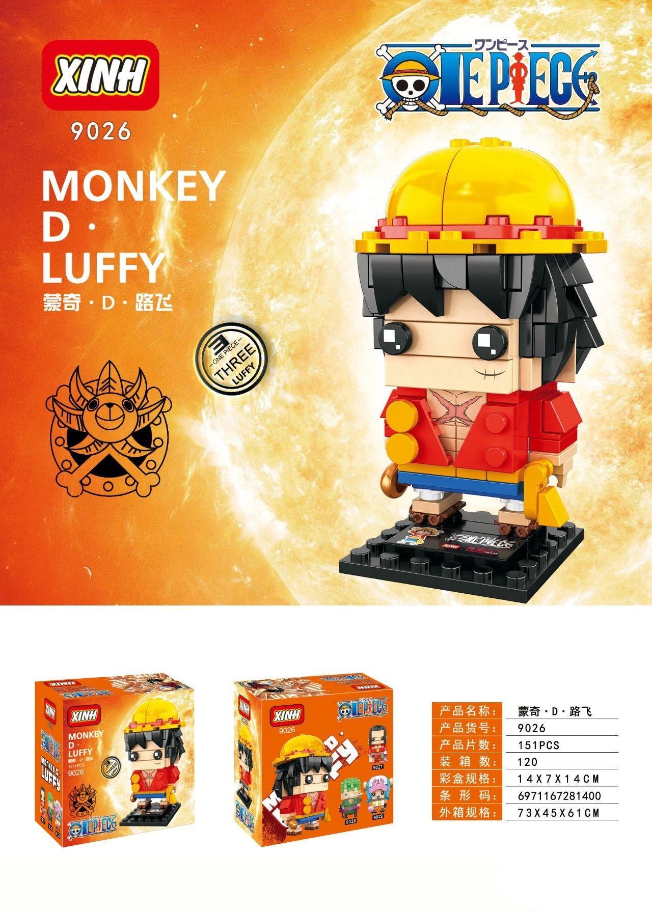 Mô hình Monkey D. Luffy XINH 9026
