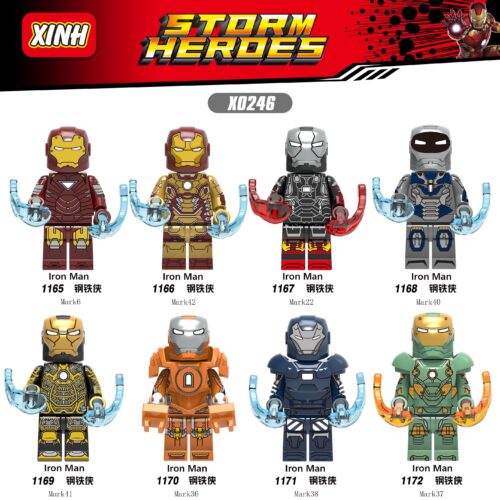 Minifigure Iron Man Mark42 XINH