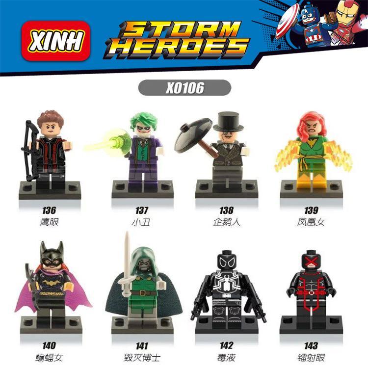 Minifigure Siêu Anh Hùng STORM HEROES XINH X0106 - 136 Ưng Nhãn
