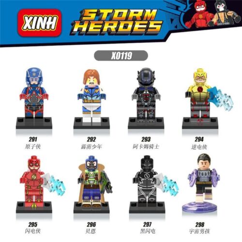 STORM HEROES XINH X0119 bộ đồ chơi minifigure siêu anh hùng DC