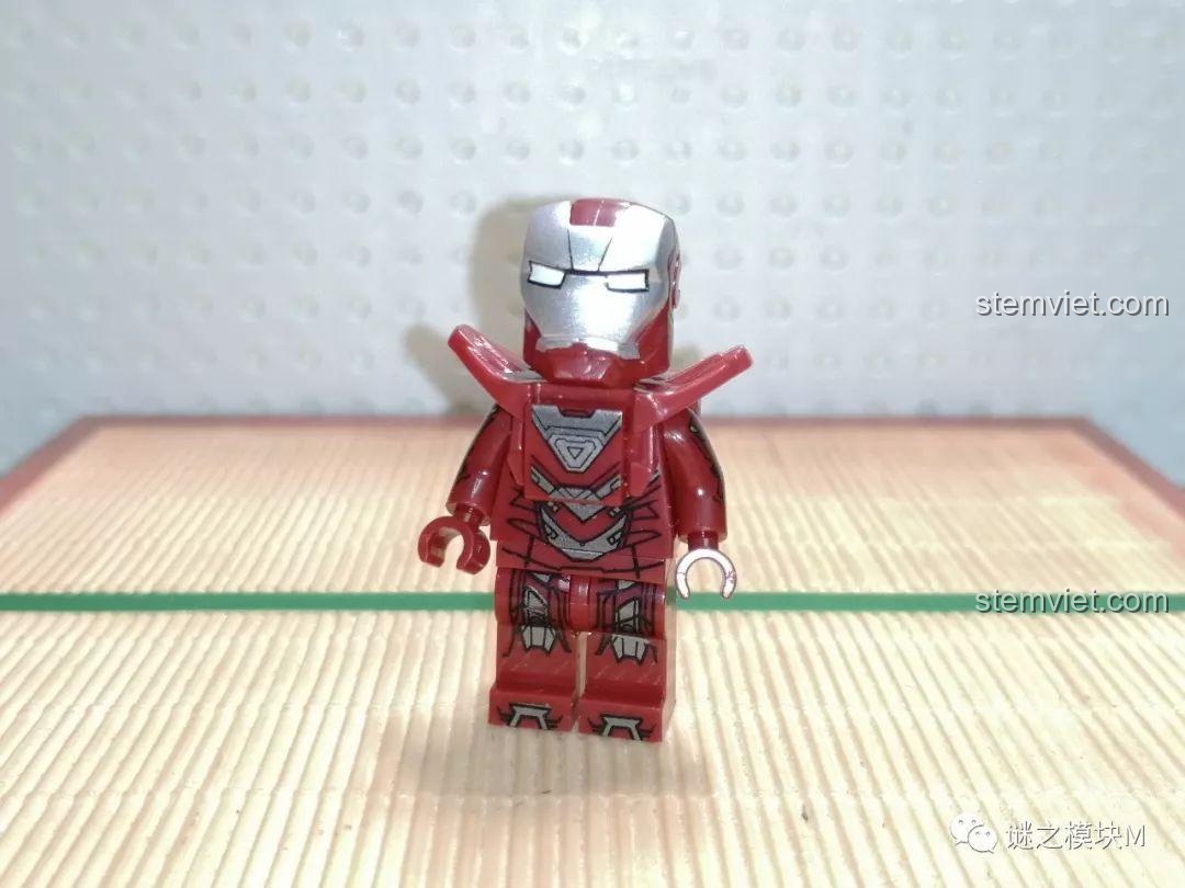 Minifigure Người Sắt MK33 XINH X0267, bộ lắp ghép siêu anh hùng Marvel, thiết kế giáp ấn tượng
