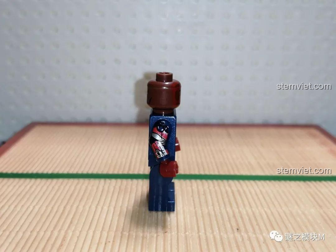 Minifigure Người Yêu Nước Sắt XINH X0267, bộ đồ chơi siêu anh hùng Marvel, chi tiết in ấn sắc nét