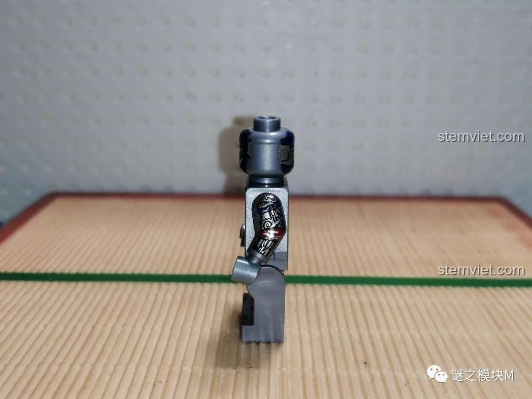 Minifigure Ultron phiên bản gốc XINH X0267, đồ chơi xếp hình Marvel, chi tiết bên hông