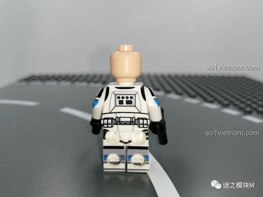 Minifigure ARC Trooper Fives Star Wars XINH X0305 với phụ kiện