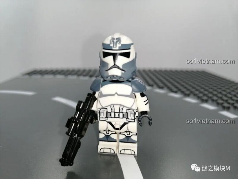 Minifigure Wolfpack Trooper XINH X0305 - cận cảnh