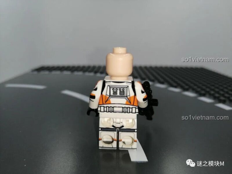 Review nhân vật ARC Trooper Fives Star Wars XINH X0305 (không có vai áo)