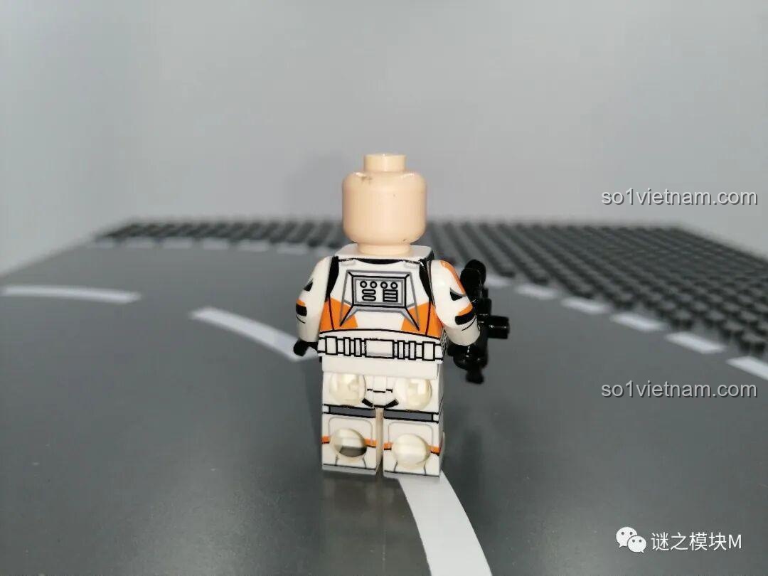 Review nhân vật Clone Trooper Waxer Star Wars XINH X0305 (cận cảnh)