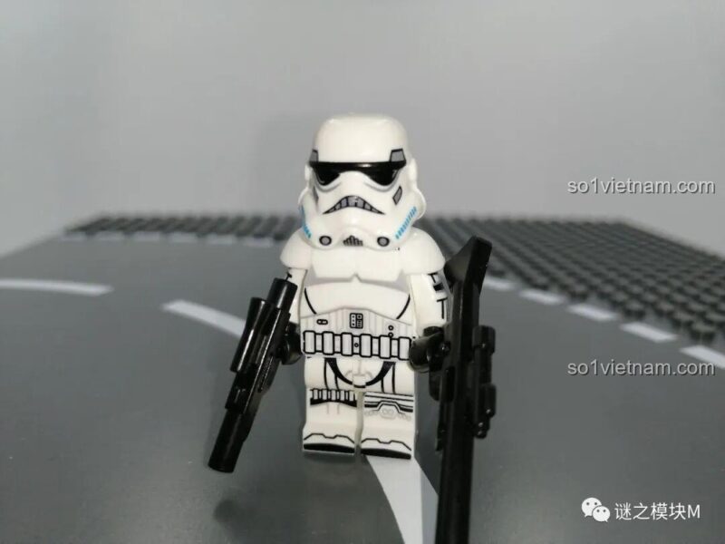 Review nhân vật Imperial Stormtrooper Star Wars XINH X0305 (cận cảnh)