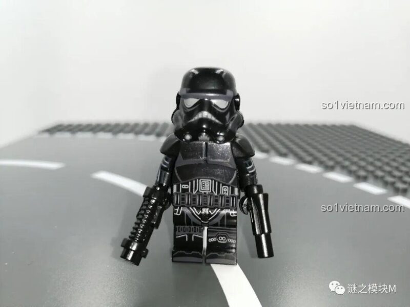 Minifigure Shadow Trooper Star Wars XINH X0305 với súng