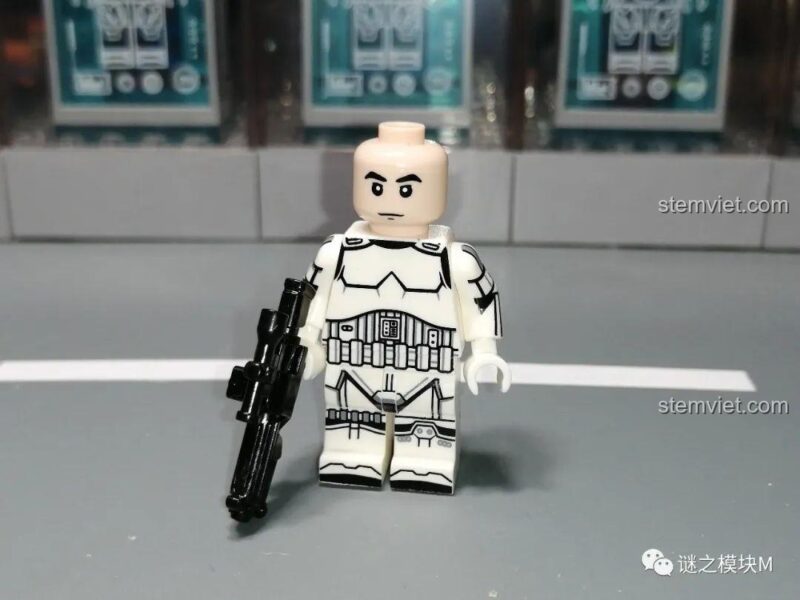 Minifigure Imperial Stormtrooper XINH X0307, chi tiết tinh xảo, đồ chơi lắp ghép Lính Stormtrooper cho bé trai yêu Star Wars.