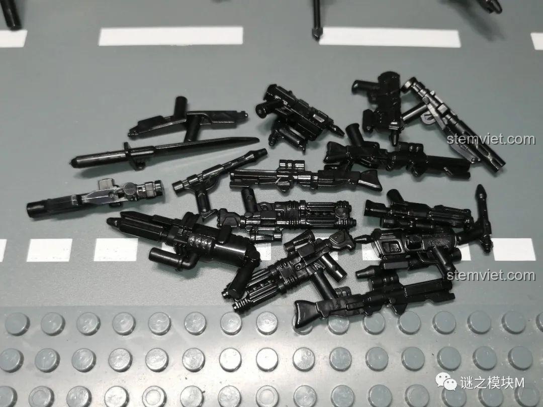 Minifigure Wrecker XINH X0307 với súng, đồ chơi mô hình Star Wars chất lượng cao.