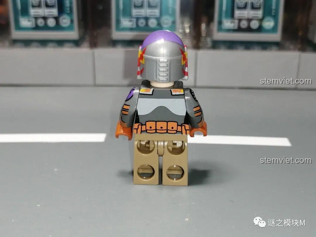 Minifigure Sabine Wren từ XINH Lính Đế Chế Star Wars, chất lượng cao, phù hợp cho bé trai 6 tuổi.