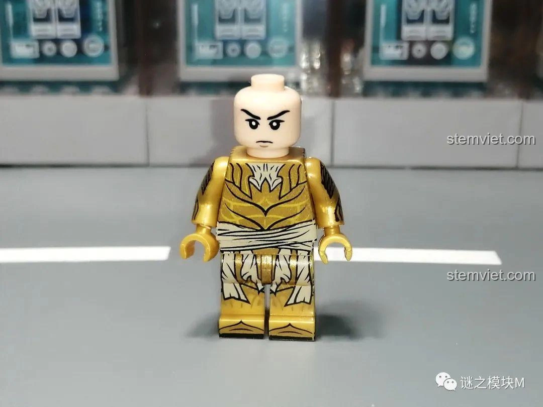 Cận cảnh minifigure Tinh Linh XINH X0315-XH1726 với chi tiết in ấn mặt trước kiểu B, họa tiết độc đáo.