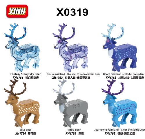 XINH X0319 Fantasy Starry Sky Deer