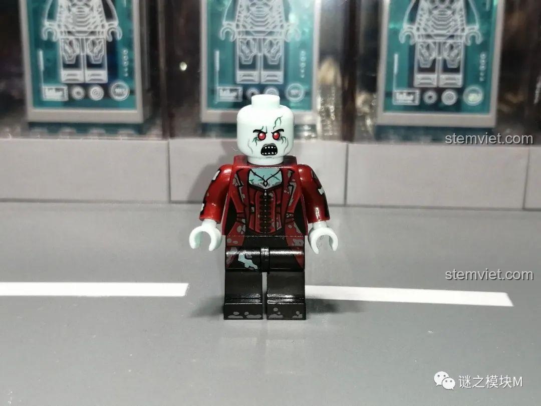 Bộ đồ chơi Minifigure Siêu Anh Hùng Zombie XINH X0325, đồ chơi lắp ghép Scarlet Witch zombie
