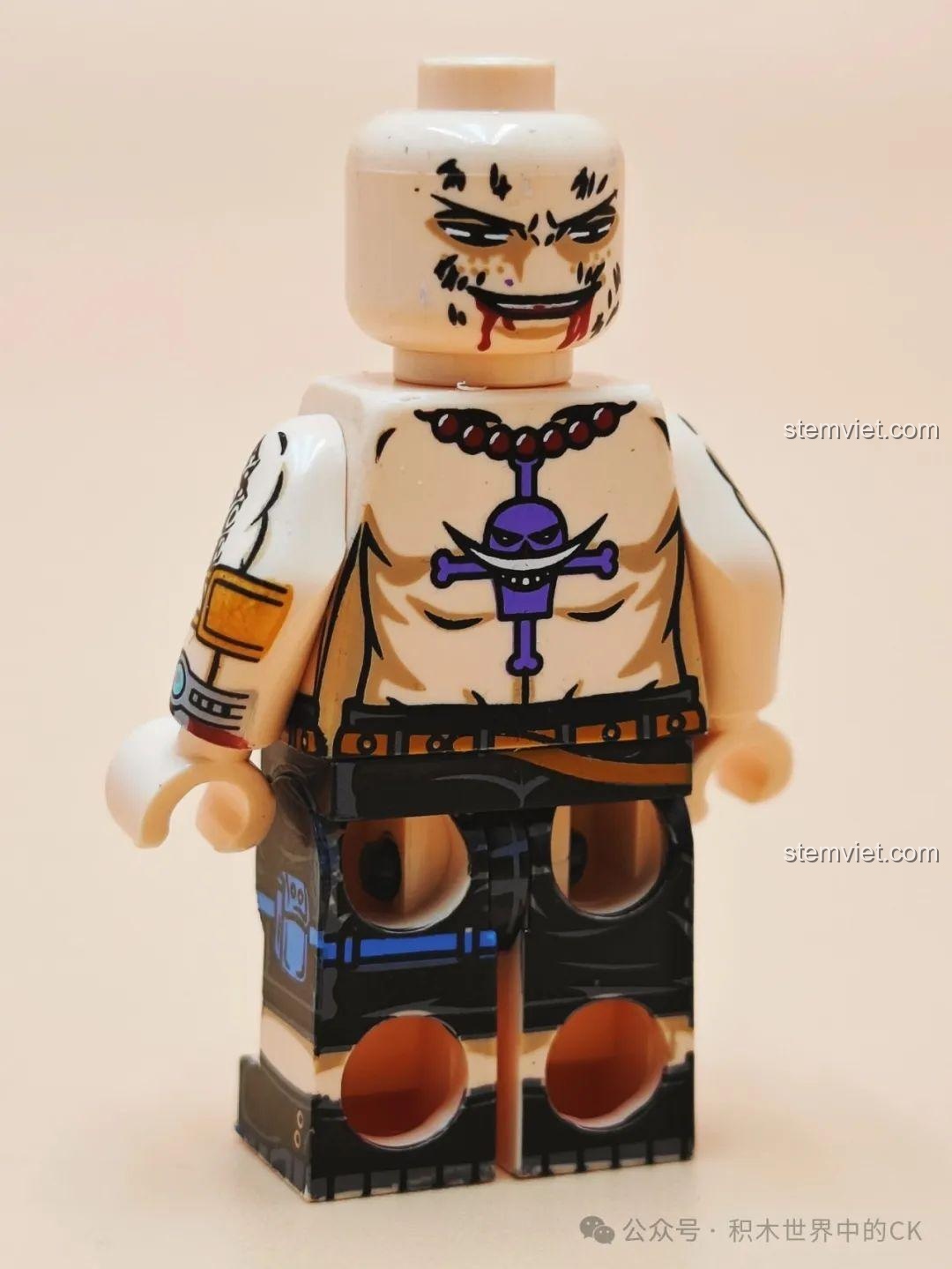 Bộ 8 Minifigure One Piece XINH X0353 - Hình ảnh chi tiết Marco