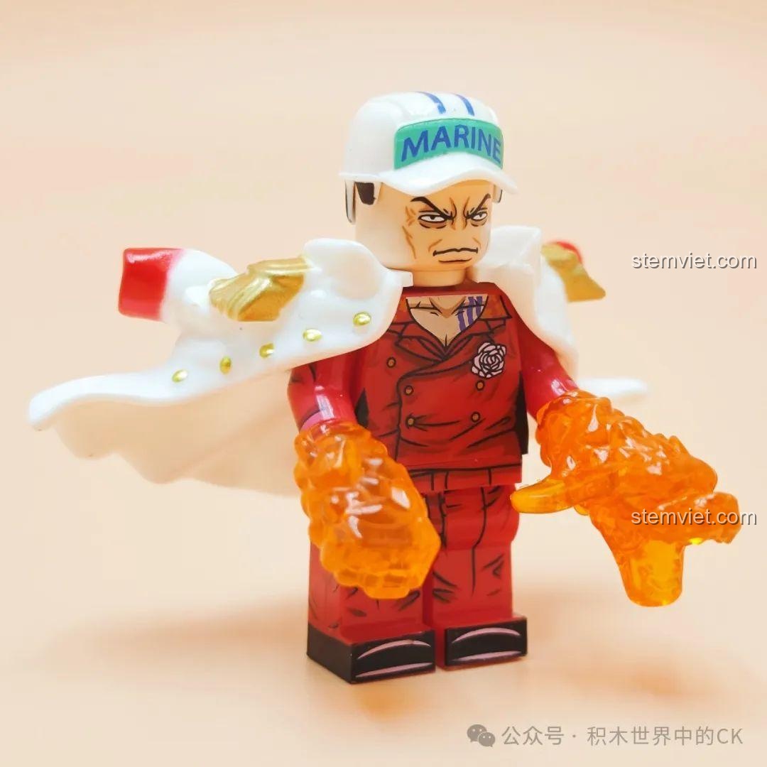 Bộ 8 Minifigure One Piece XINH X0353 - Chi tiết Portgas D Ace