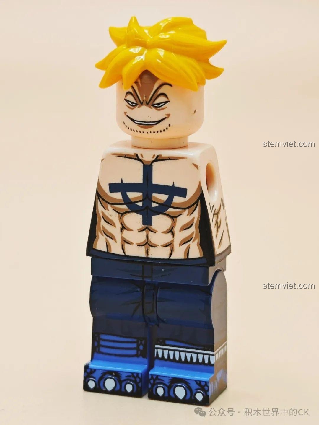 Bộ 8 Minifigure One Piece XINH X0353 - Hình ảnh Portgas D Ace