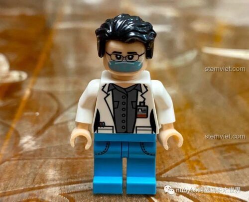 XIPOO XP93217 Đồ chơi mô hình Xe cứu thương, Mô hình Xe cứu thương, 4 minifigures, 334 mảnh, Tôn Vinh Anh Hùng, Dành cho bé 6+ tuổi, Con trai