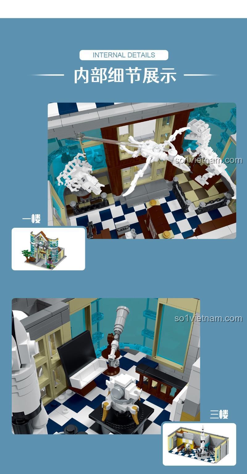 Chi tiết ngoại thất Bảo tàng Khoa học XMORK 10206