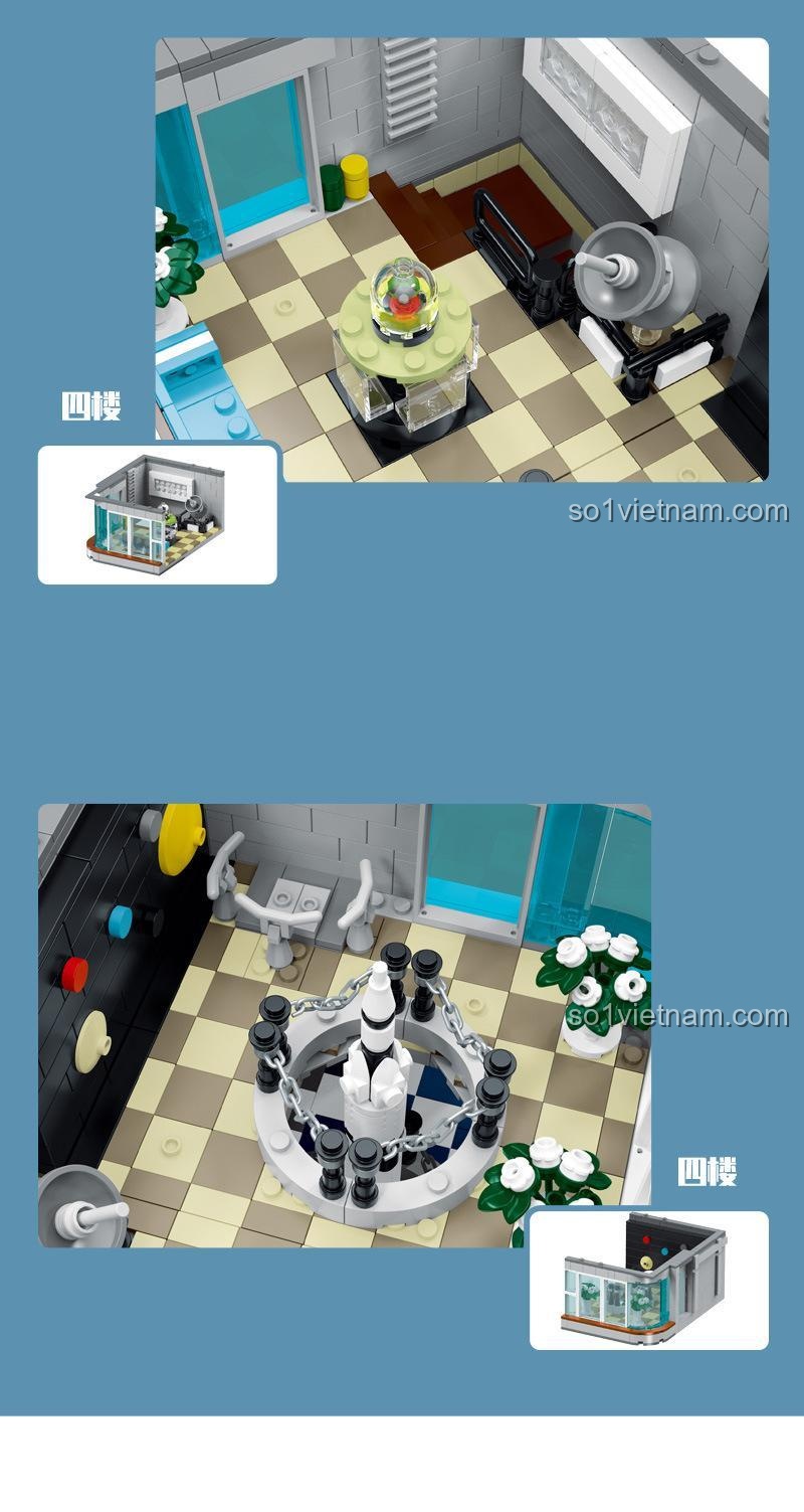 Chi tiết nội thất Bảo tàng Khoa học XMORK 10206