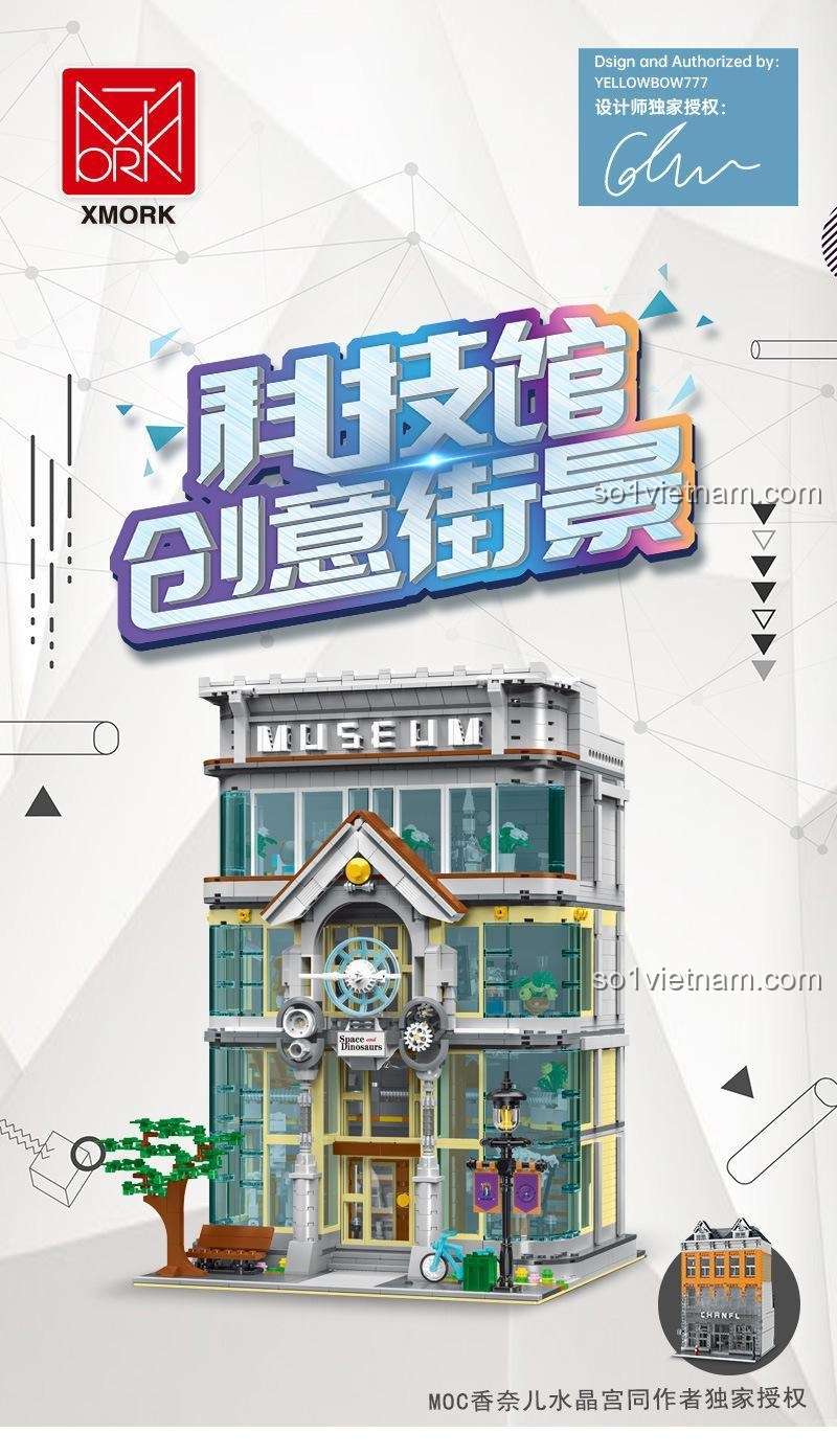 Thiết kế Bảo tàng Khoa học XMORK 10206