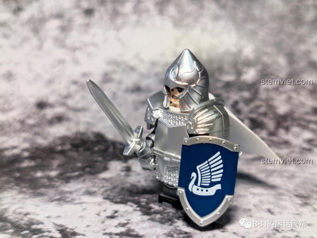 Minifigure XP 391 Trọng kỵ sĩ với giáo và khiên.