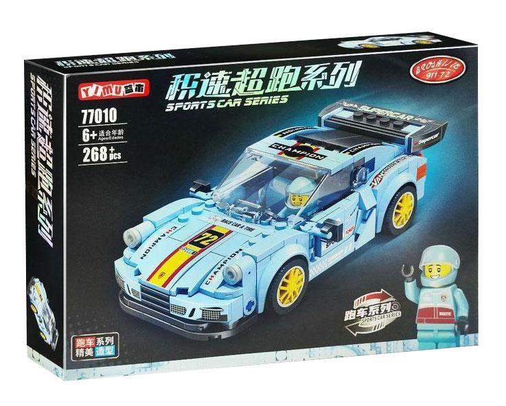 Bộ lắp ráp YIMU Bobo Elephant 77010 Porsche 911 Turbo hộp sản phẩm, đồ chơi mô hình xe đua cho bé trai 6 tuổi, giá tốt
