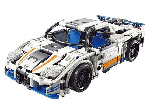 bộ lắp ráp Xe Koenigsegg Agera RS1 Yonglexing 11005, đồ chơi mô hình siêu xe tốc độ màu trắng, phù hợp bé trai 6 tuổi, giá tốt