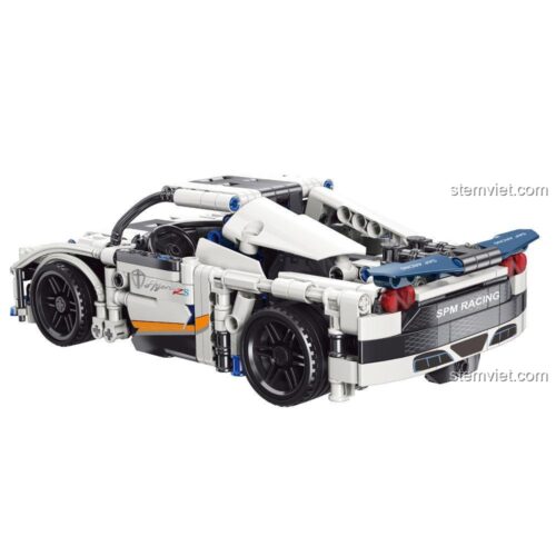 đồ chơi mô hình Siêu xe Koenigsegg Agera RS1 Yonglexing 11005, xe đua có động cơ kéo lùi, chất liệu nhựa ABS cao cấp, quà tặng bé trai 6 tuổi