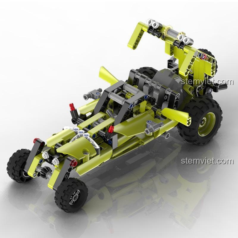 Bộ xếp hình YUEGAO 58405 Xe buggy địa hình, món quà sáng tạo và trí tuệ cho các bé trai.
